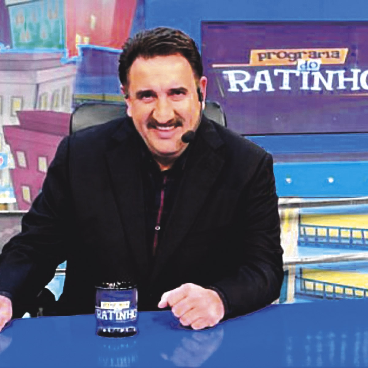 Apresentador de TV Ratinho prestigia  o aniversário do Ilustrado e da Ilustrada FM