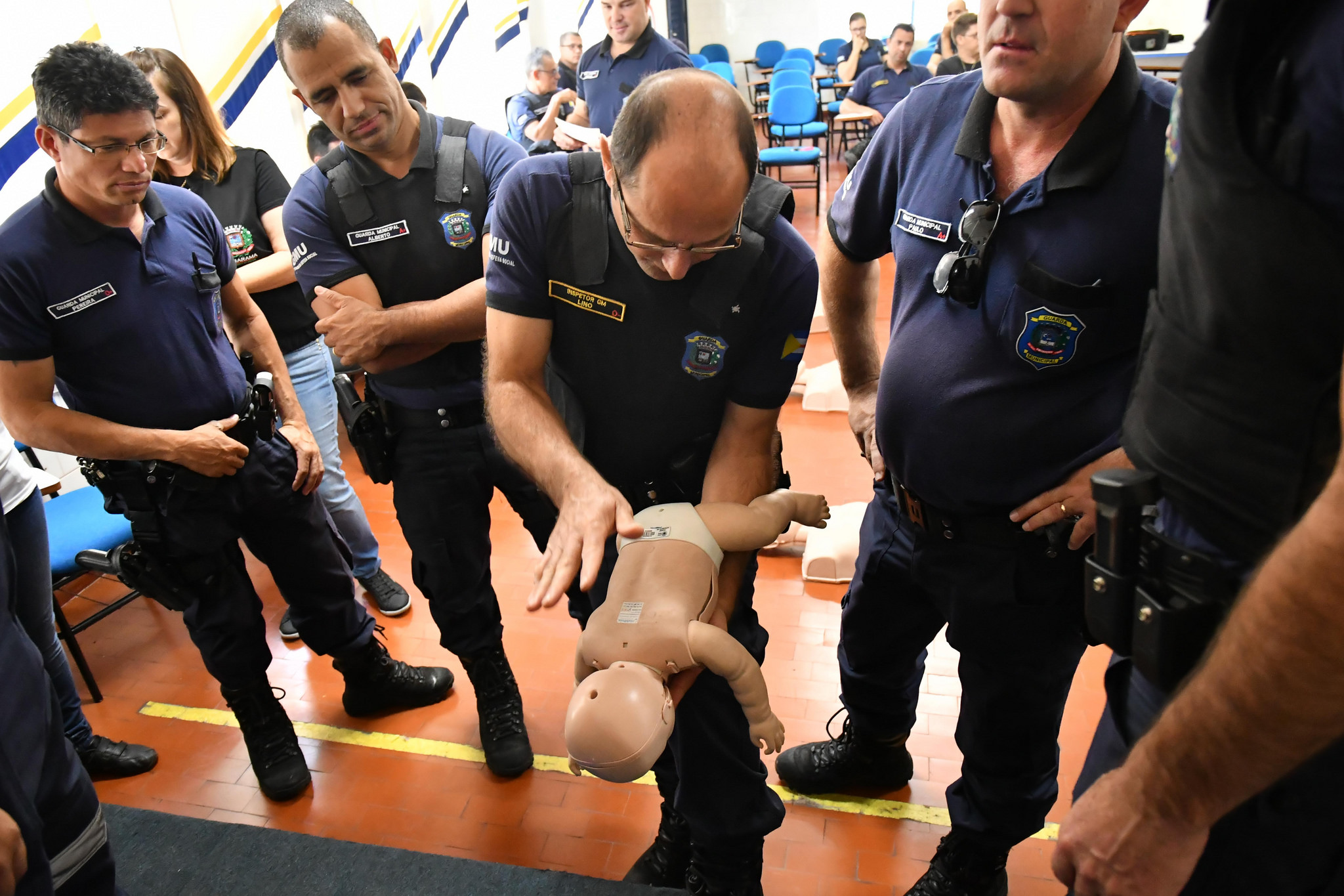 Guarda Municipal recebe treinamento de primeiros socorros