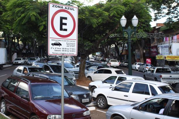 Comércio não terá estacionamento rotativo provisório no final do ano