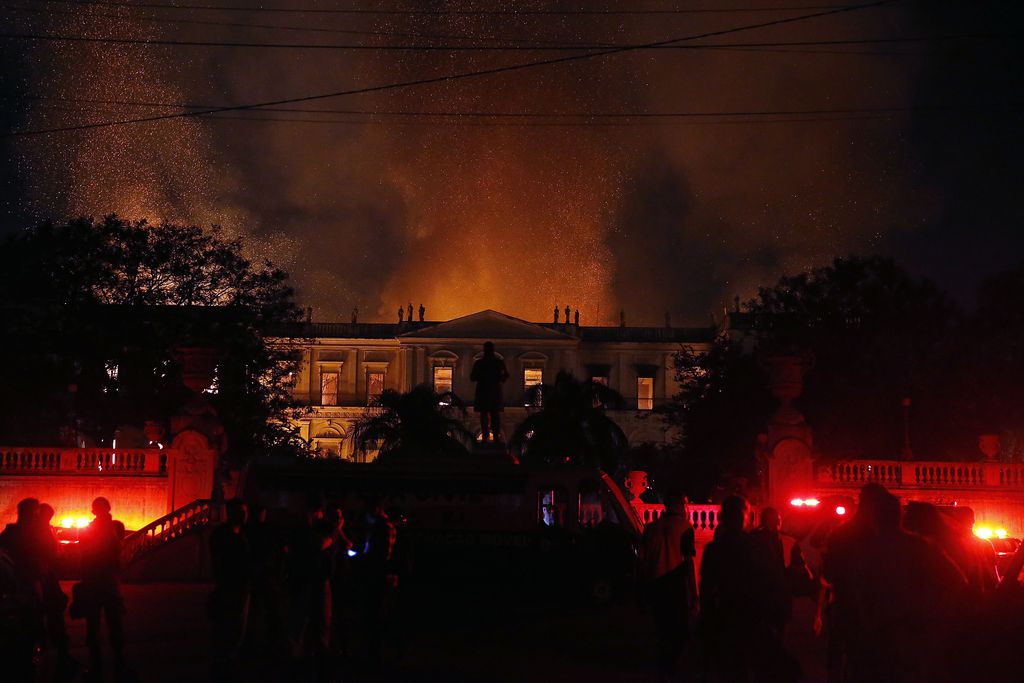 Incêndio no Museu Nacional durou oito horas