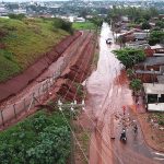Jornal Ilustrado - Prefeitura recupera rua atingida por enxurradas