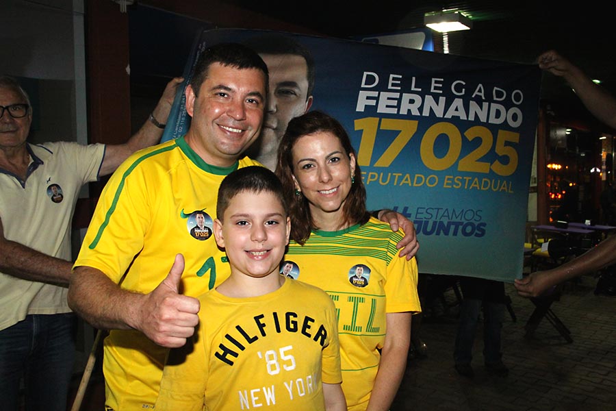Eleito, Delegado Fernando agradece  eleitores. Ele fez 43% dos votos na cidade