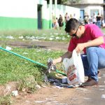 Jornal Ilustrado - Jovens do Rotary limpam sujeira deixada por cabos eleitorais em Umuarama