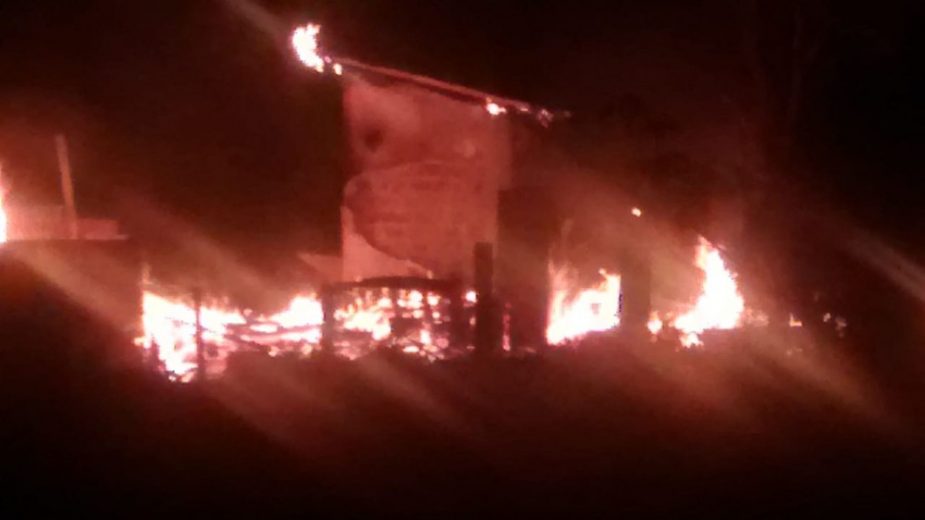 Terror volta assombrar a região com mais um incêndio em residência