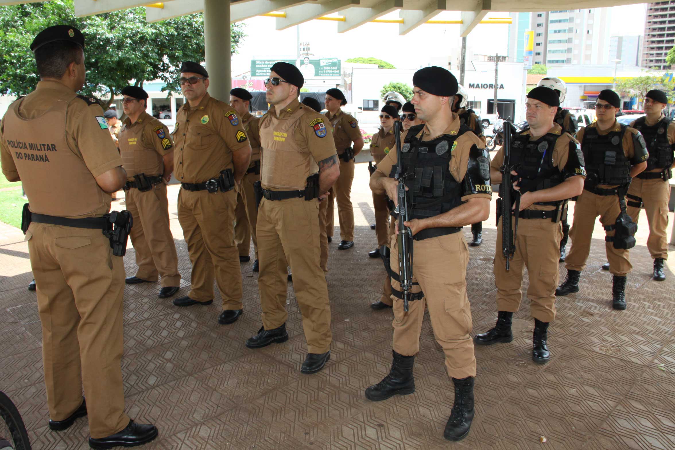 Operação Natal coloca mais policiais nas ruas de Umuarama