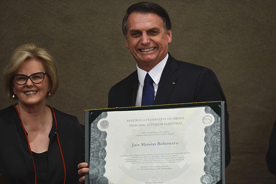 Bolsonaro pede confiança  também daqueles que não votaram nele