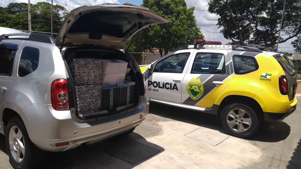 PM apreende mais de R$ 80 mil em descaminho na PR-323