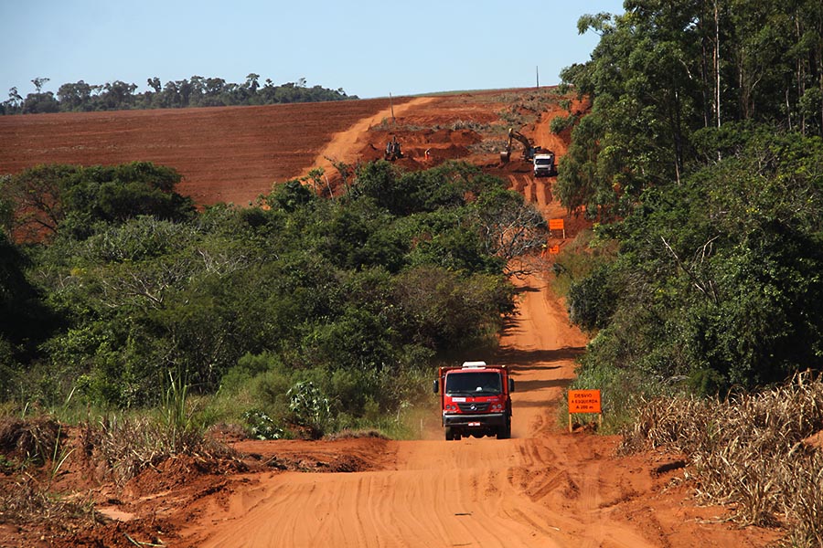 Estrada Boiadeira entre Porto Camargo e Serra dos Dourados começa ...