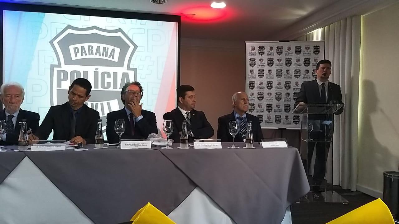 Delegado Fernando participa com Moro  do Programa de Fortalecimento das Polícias