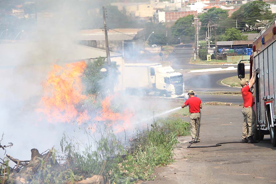 Jornal Ilustrado - Estiagem eleva em 1.000% número de incêndios ambientais em Umuarama