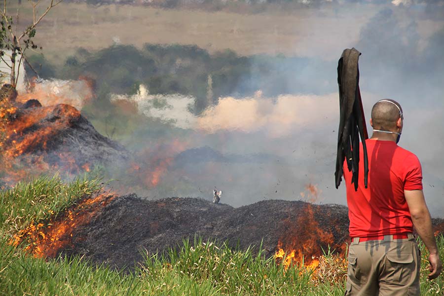 Estiagem eleva em 1.000% número de incêndios ambientais em Umuarama