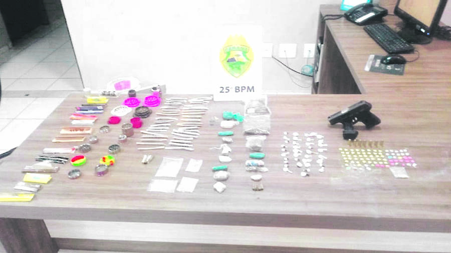 Adolescentes e drogas são encontrados em festa rave em Umuarama, diz PM