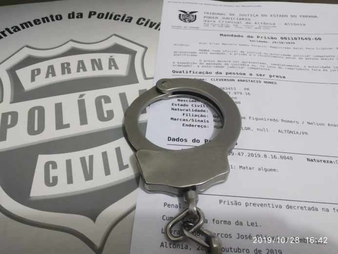 Jornal Ilustrado - Preso suspeito de executar a tiros ex-policial em Altônia