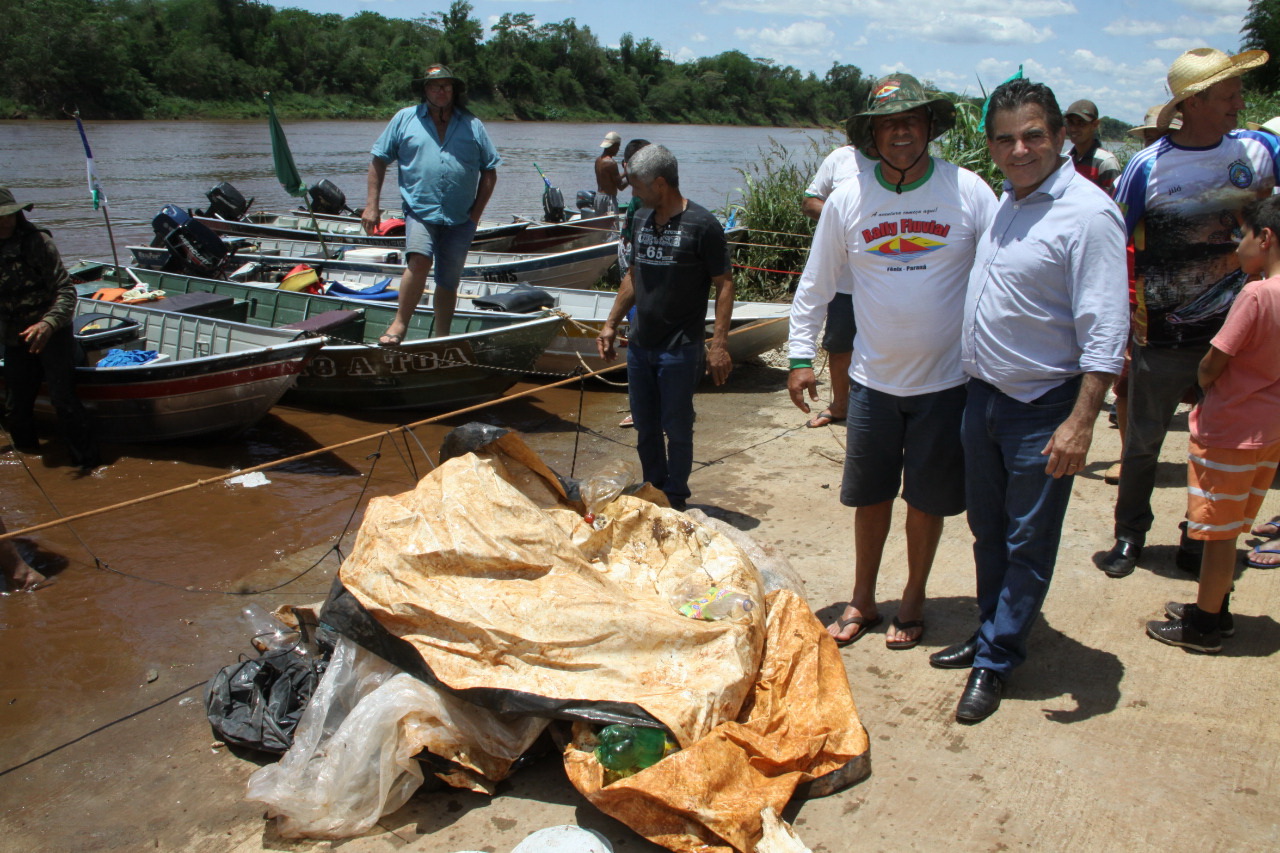 Nova rampa no rio Ivaí em Tapira permitiu recepção ao Rally Fluvial que foi até Icaraíma