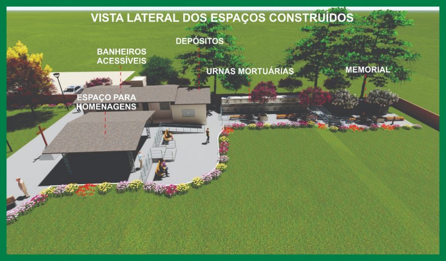 Jornal Ilustrado - Prefeitura revitaliza a entrada do cemitério de Icaraíma