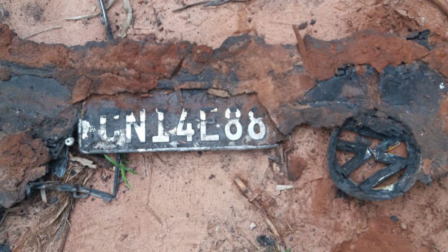 Jornal Ilustrado - Encontrada incendiada caminhonete de homem desaparecido em Mariluz