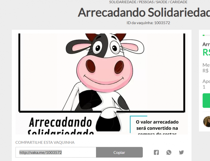 Jornal Ilustrado - Interact de Umuarama promove vaquinha online para comprar cestas básicas