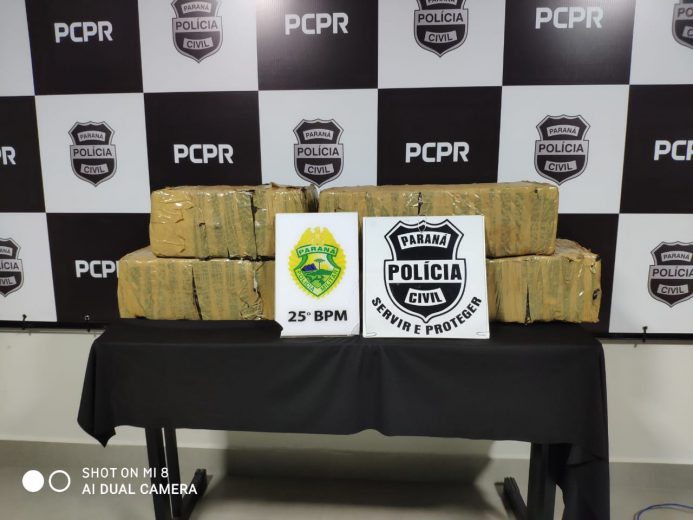 Jornal Ilustrado - Perseguição policial em Umuarama termina com apreensão de 88 kg de drogas