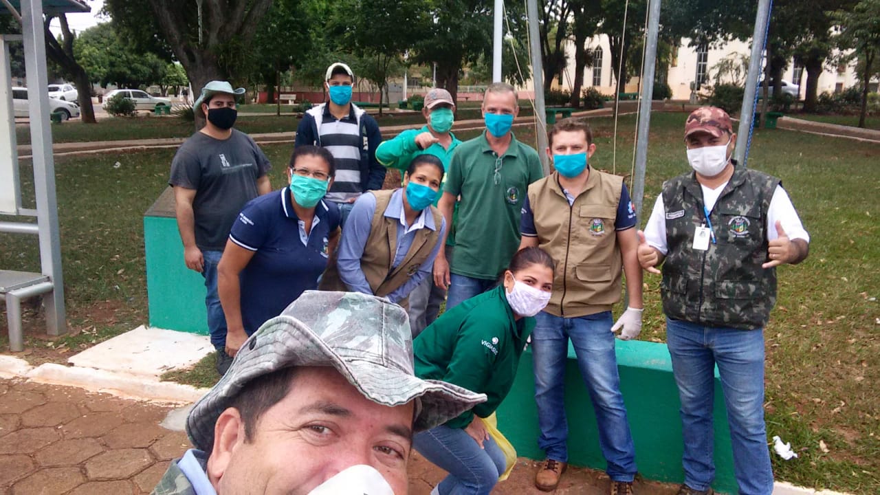 Arrastões e outras ações combatem a dengue em Esperança Nova