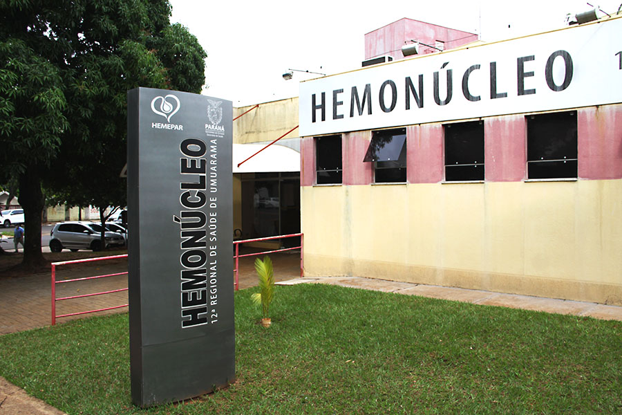 Com estoque baixo, Hemonúcleo de Umuarama convoca doadores de sangue