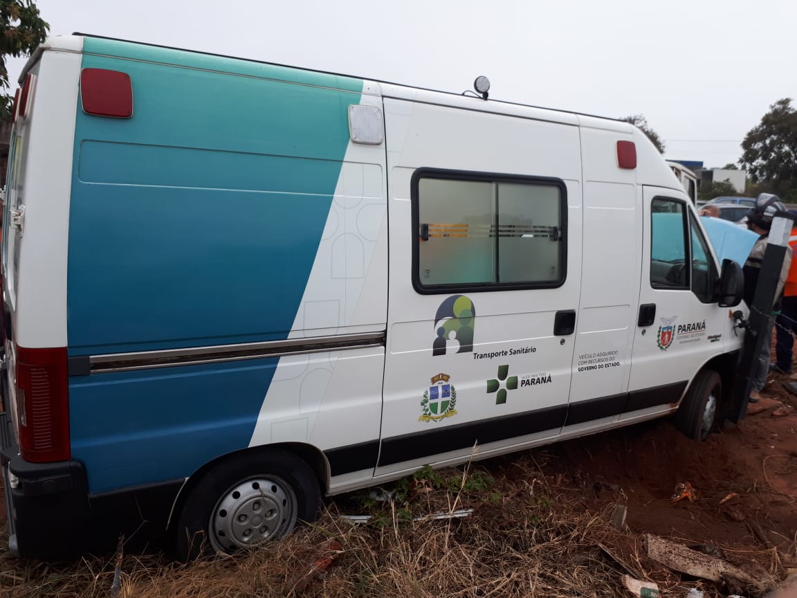 Paciente furta ambulância no hospital de Cruzeiro de Oeste
