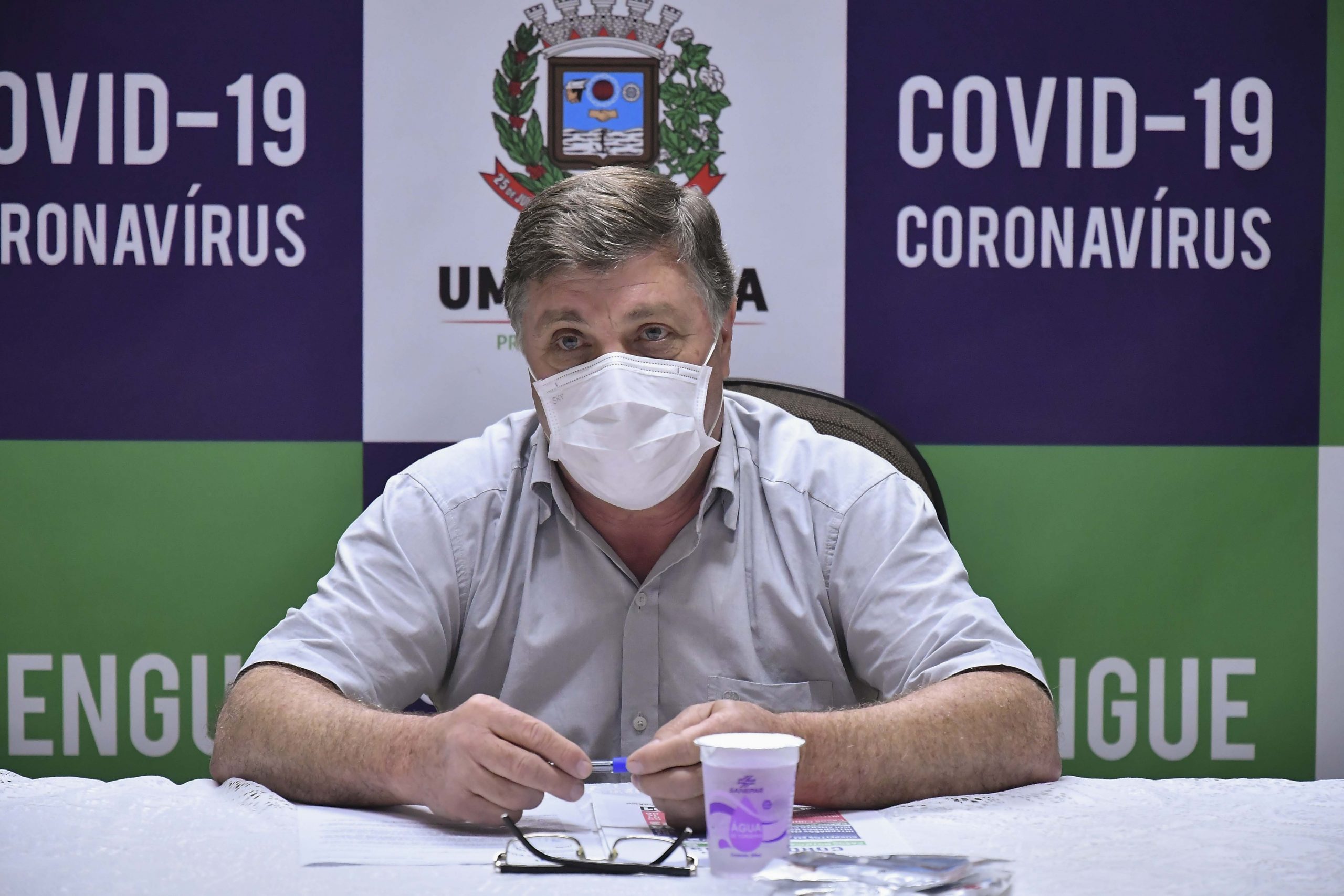 Prefeito Celso Pozzobom pede para a população não subestimar o coronavírus