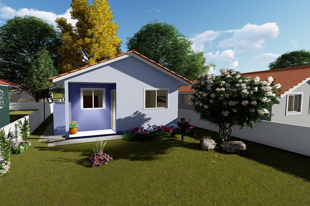 Mariluz começa a construir 57 casas populares do programa Casa Fácil Paraná