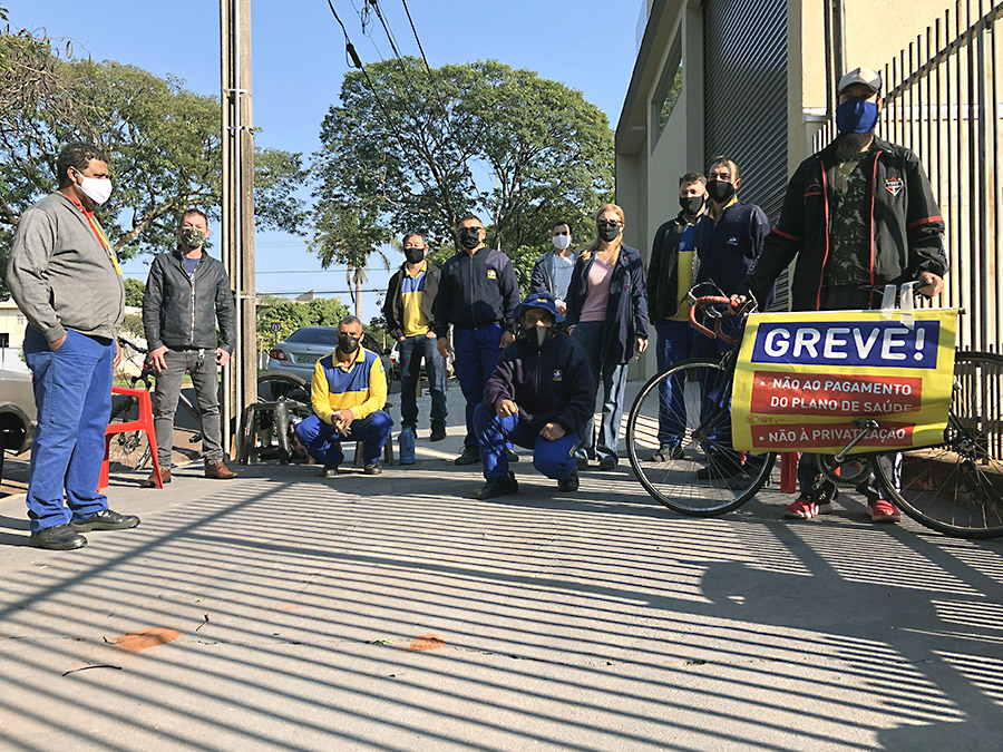 Trabalhadores dos Correiros de Umuarama entram no sétimo dia de greve