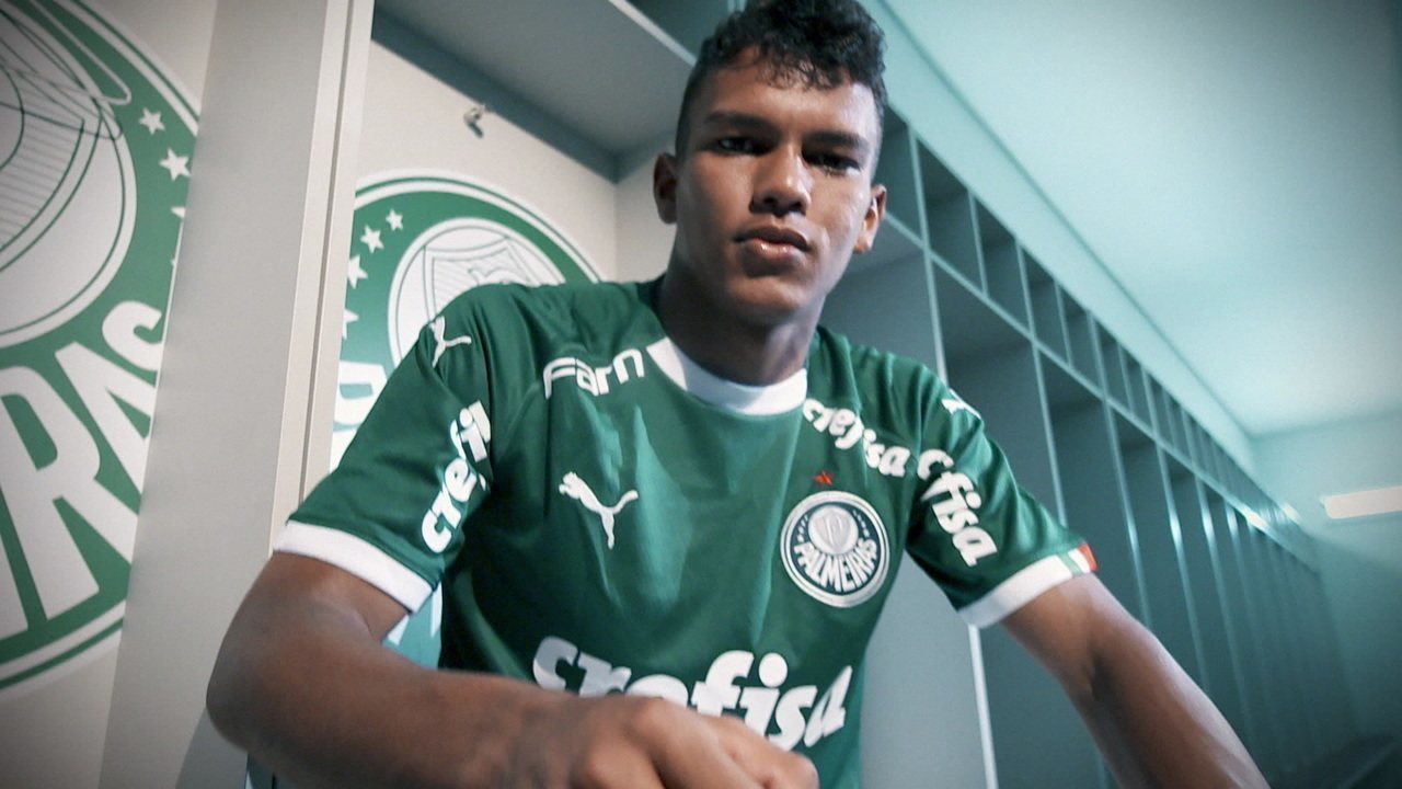 Gabriel Veron pode ser a novidade no grupo do Palmeiras contra o Athletico-PR