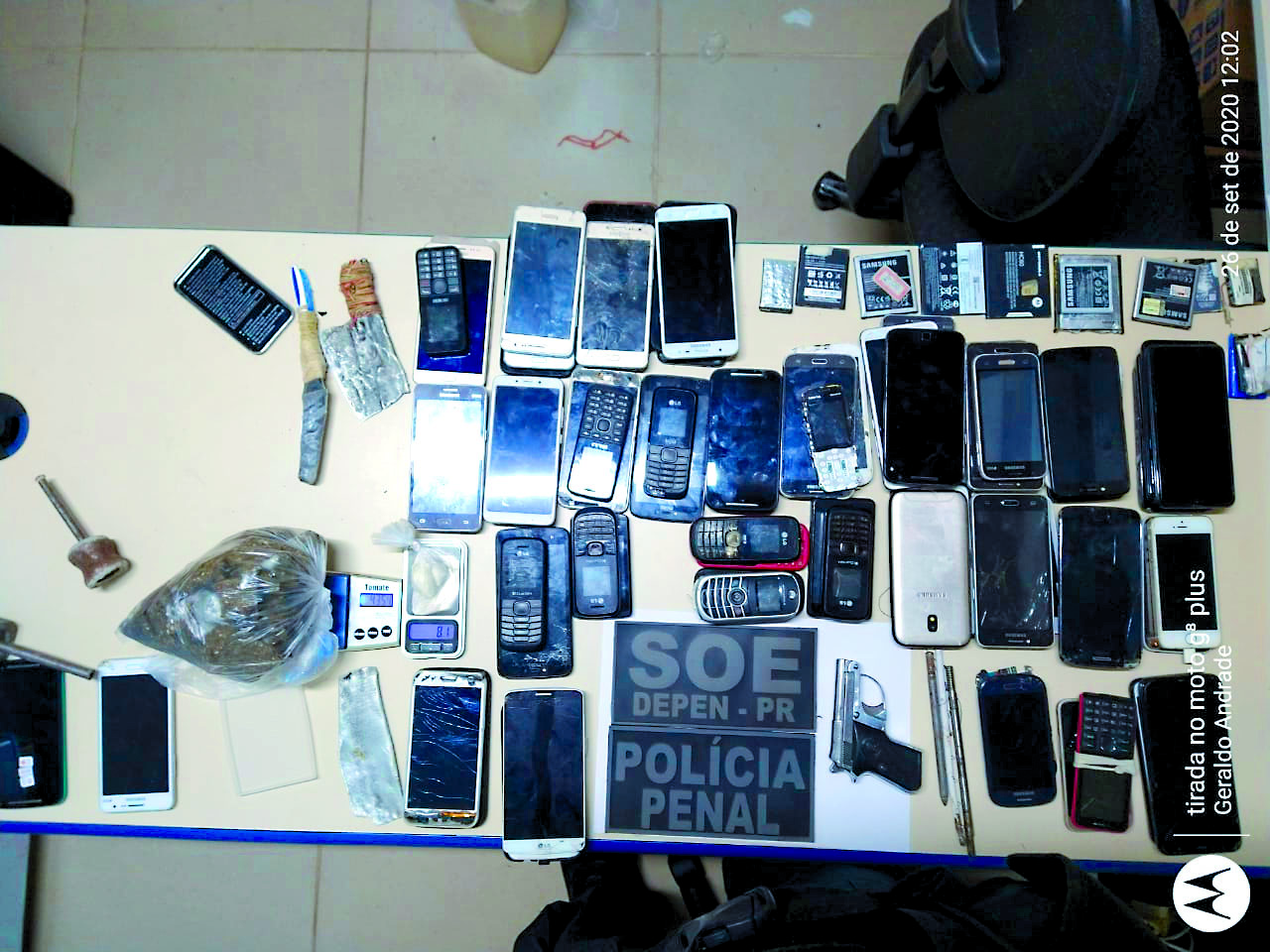 Ameaça, extorsão, drogas e armas motivam ‘pente fino’ na cadeia de Umuarama
