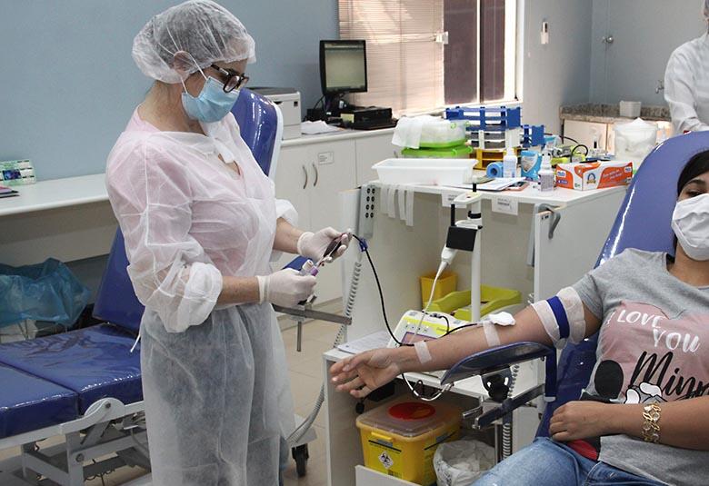 Estoque de bolsas de sangue e derivados caiu 40% no Hemonúcleo de Umuarama