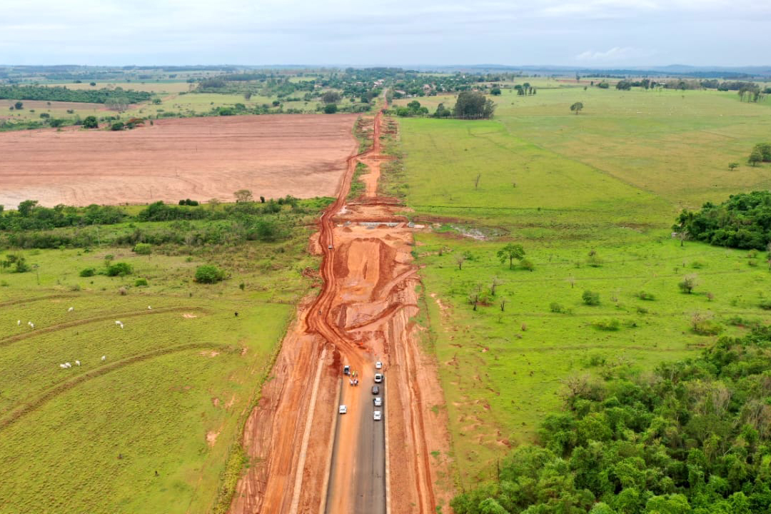 Itaipu vai investir R$ 228 milhões na BR-487, a Estrada da Boiadeira na região