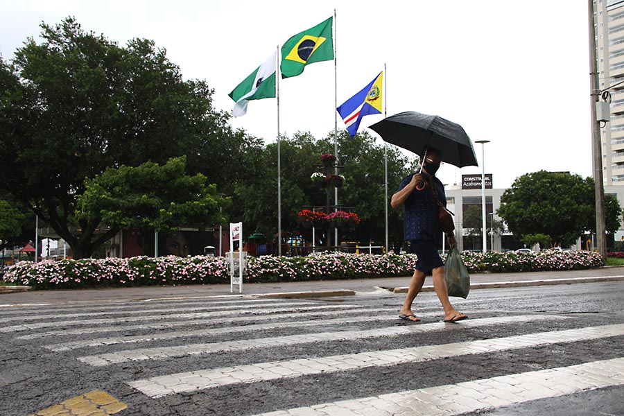 Chuvas permanecem até sexta-feira em Umuarama