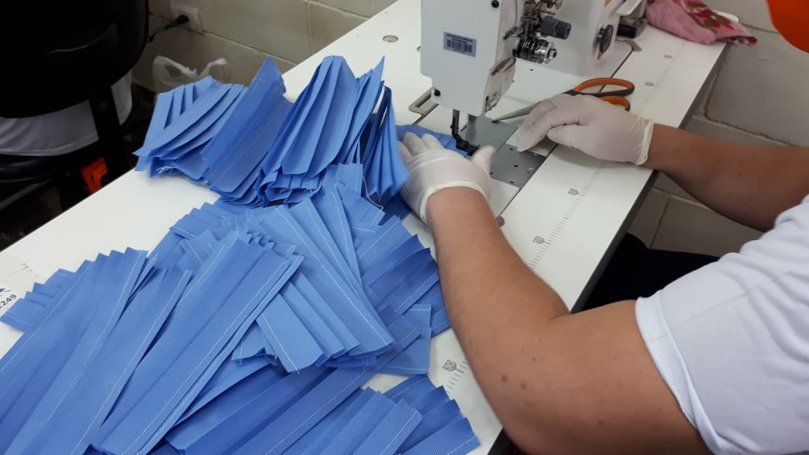 Detentos da Peco confeccionam insumos para Uopeccan há um ano