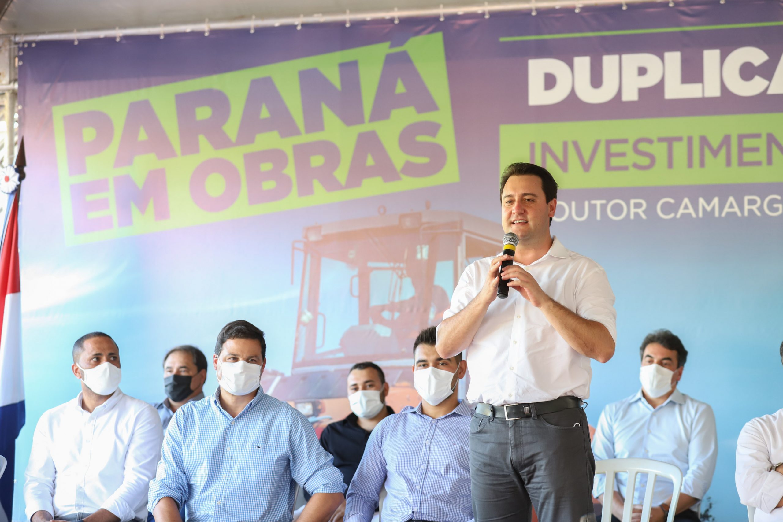 Governador Ratinho Junior dá início às obras de duplicação em mais dois trechos