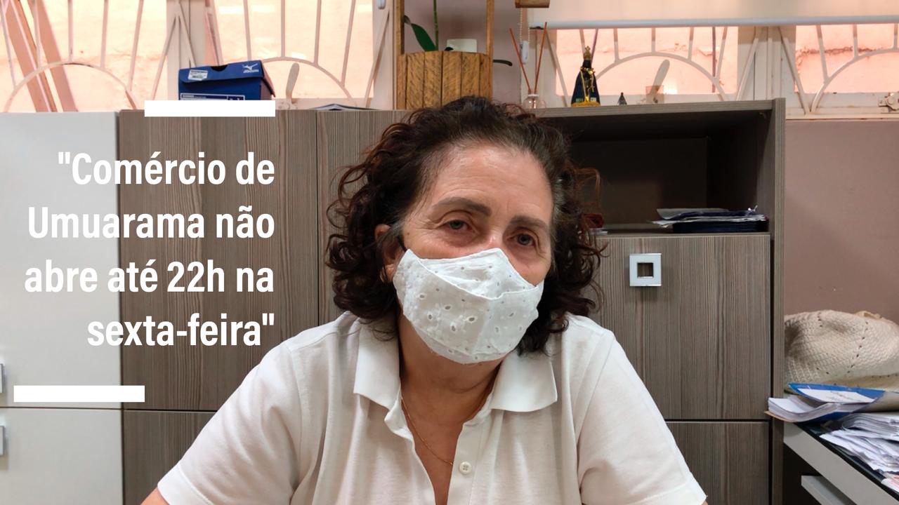 Comércio de Umuarama não abre até 22h na próxima sexta-feira