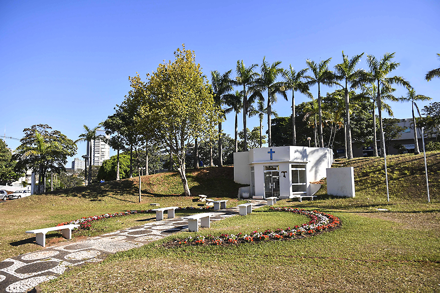 Praça Portugal recebe paisagismo e plantio de mais de 600 mudas de flores