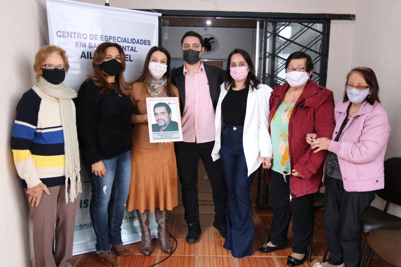 Pérola inaugura Centro de Especialidades que homenageia o pioneiro Ailton Stel