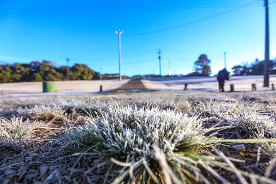Paraná tem 16 cidades com temperaturas negativas; General Carneiro registrou -7,8ºC