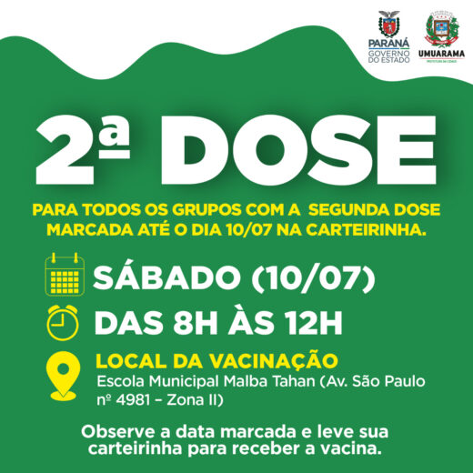 Jornal Ilustrado - Umuarama inicia vacinação de pessoas com 40 anos