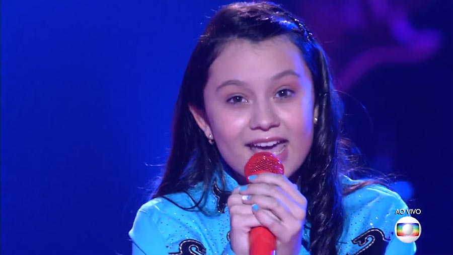 Maria Victória agradece ao público e segue no sonho de cantar