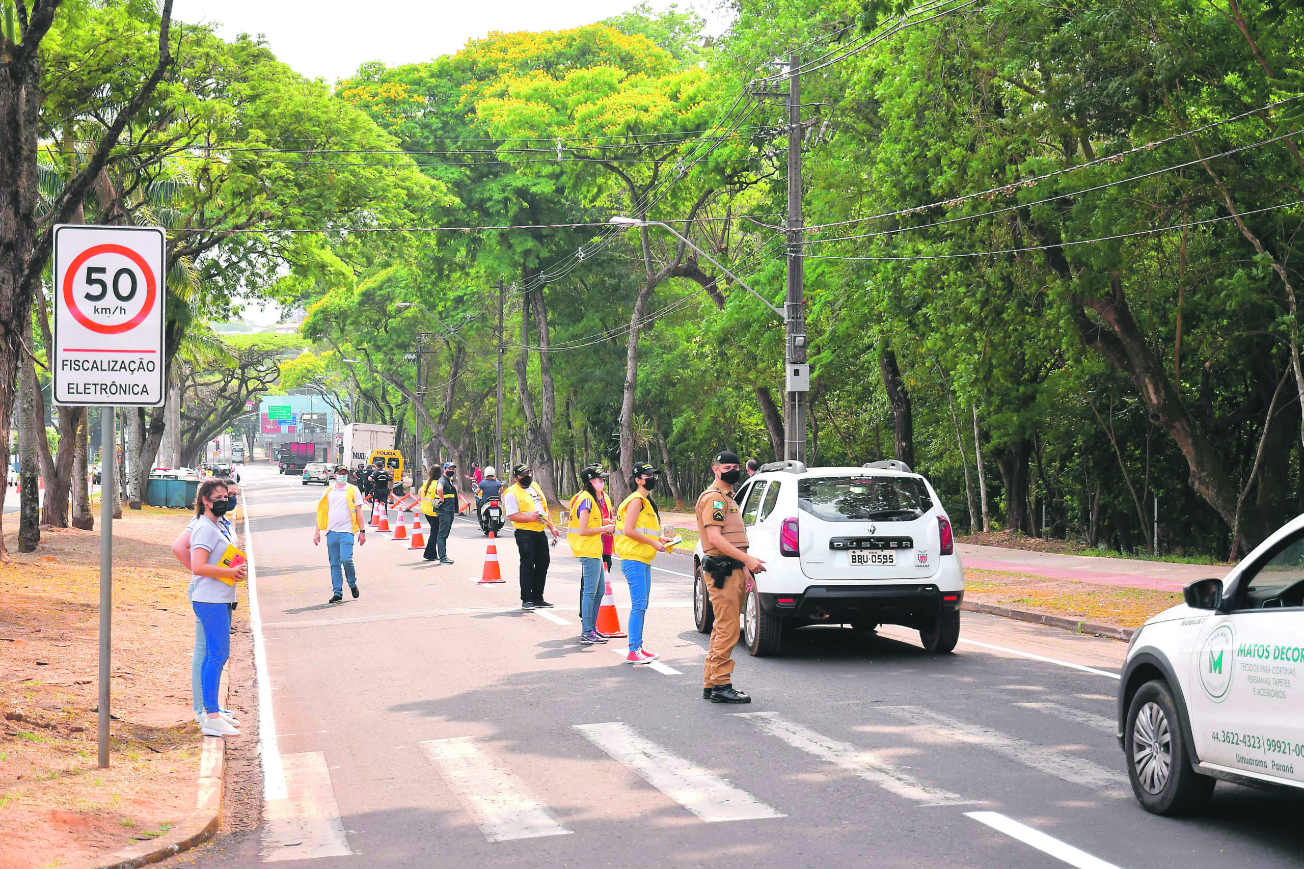 Semana do Trânsito tem blitz educativa para conscientizar motoristas