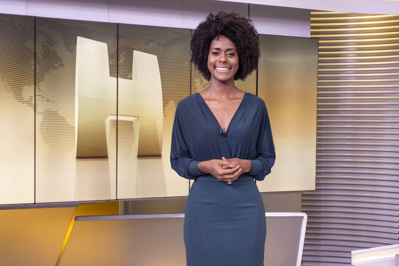 Apresentadora no “Fantástico”