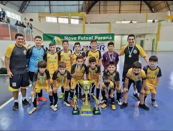 Caliari Futsal de Umuarama é campeão da NFP com dois jogadores revelação