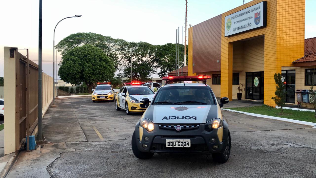 Polícia Militar de Umuarama vai simular hoje combate contra megas assaltos