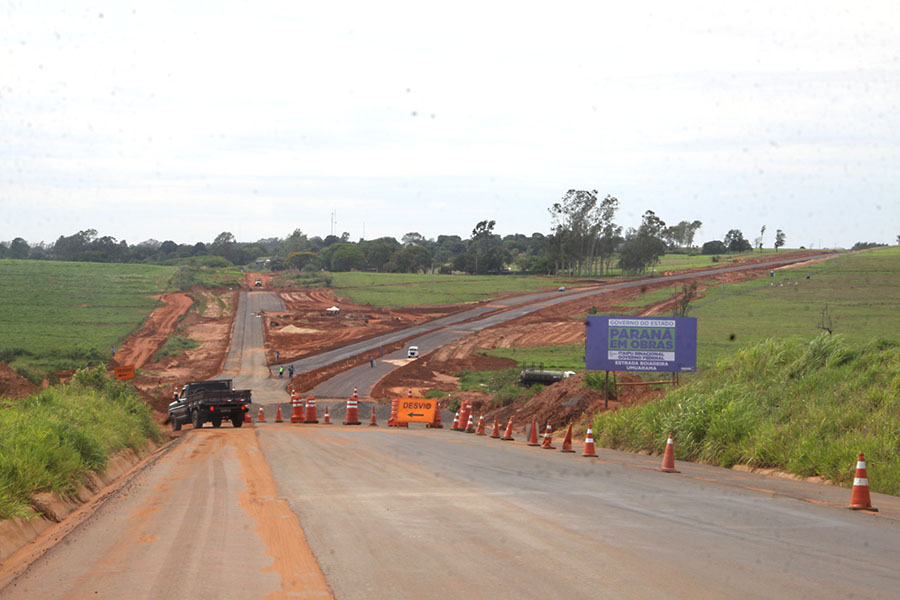 Obras da Estrada Boiadeira chegam na fase dos contornos de Icaraíma e em Santa Eliza
