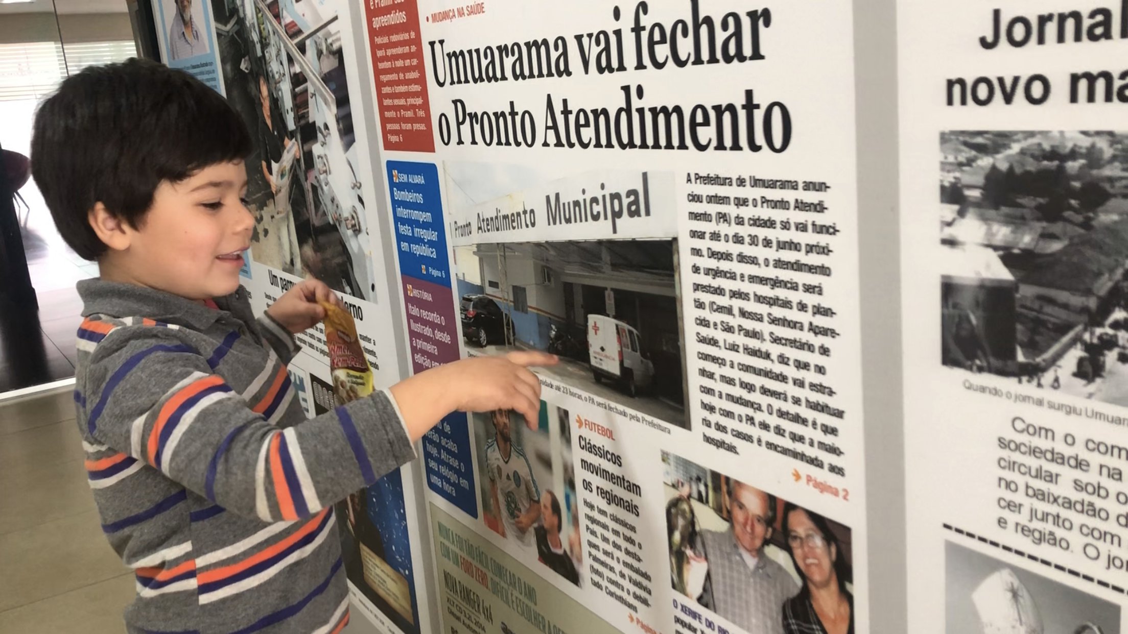 Jornal Ilustrado - Dois anos após retirada de tumor na cabeça, garoto Otto celebra recuperação 