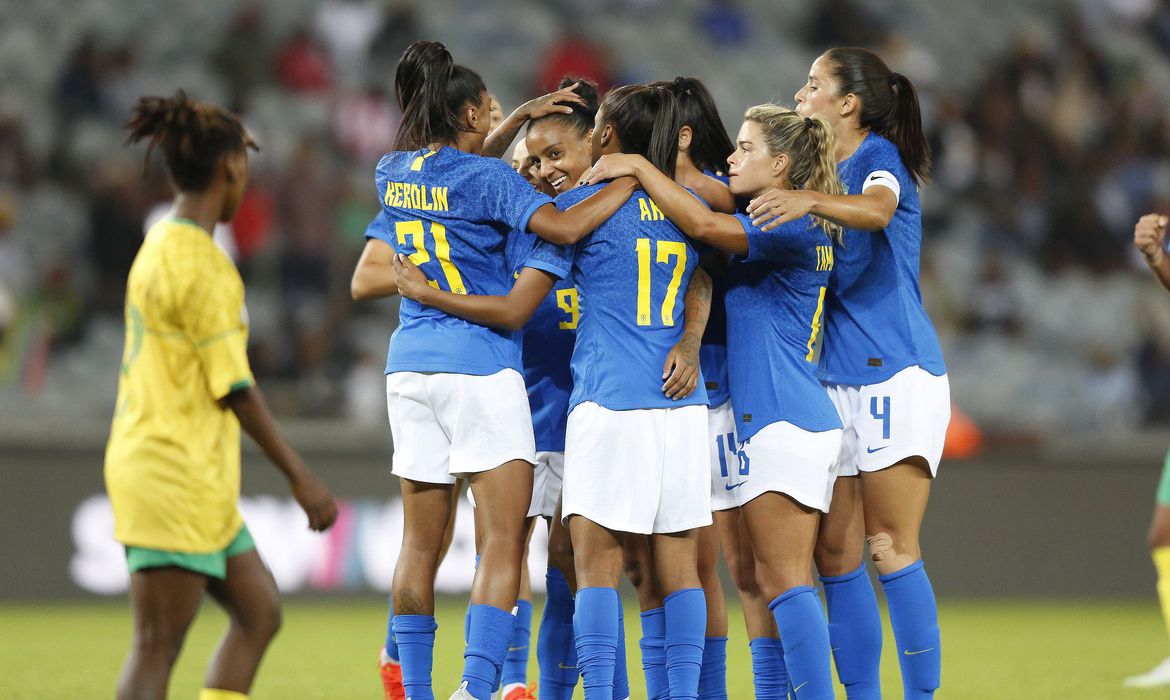 Jornal Ilustrado - Seleção feminina vence primeiro amistoso contra África do Sul