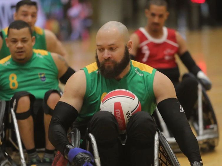 Jornal Ilustrado - Brasil se despede com vitória do Mundial de rugby em cadeira de rodas