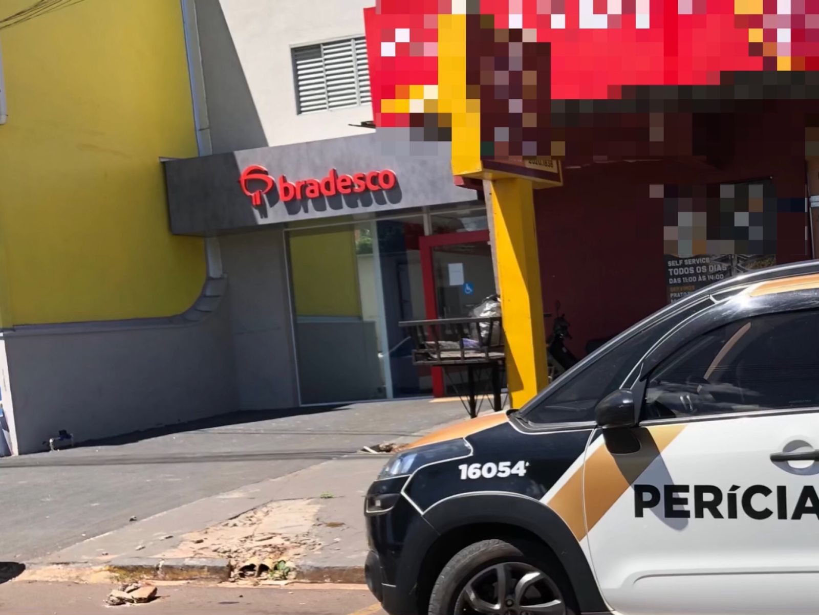 Polícia investiga furto de cerca de R$ 100 mil em agência bancária, em Umuarama  